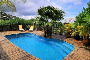 Villa CAZALINE meublé de tourisme **** piscine privée et vue Océan Indien